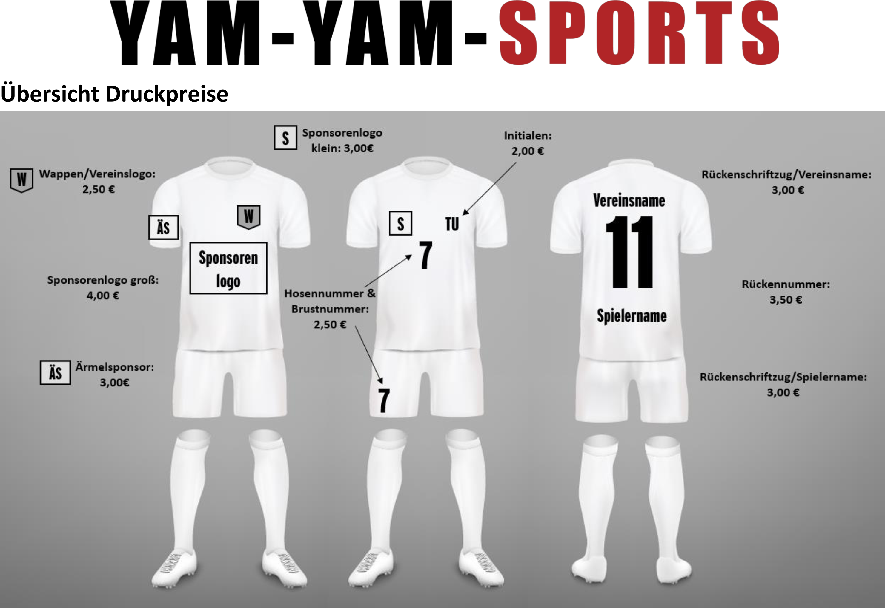 Logo yam yam Druckpreise