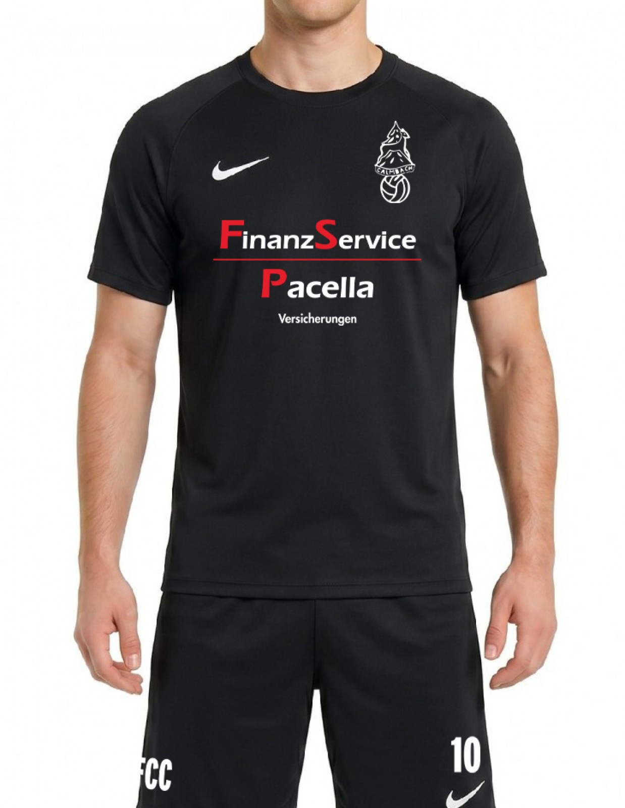 1.FC CALMBACH TRIKOT SCHWARZ