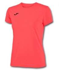 Joma CAMISETA COMBI WOMAN CORAL FLU T-SHIRT rot