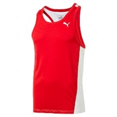 Puma CROSS THE LINE TANKTOP rot