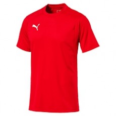 Puma LIGA TRAINING JERSEY JR T-SHIRT rot
