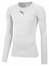 Puma LIGA BASELAYER TEE LS LONGSLEEVE weiss
