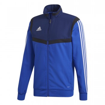 Adidas TIRO19 PRE JKT TRAININGSJACKE blau