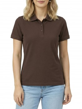 ID IDENTITY 0527 Poloshirts braun