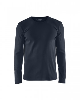 Blakl�der 3314 Shirts Langarm blau