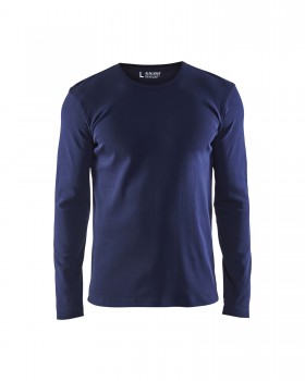 Blakl�der 3314 Shirts Langarm blau