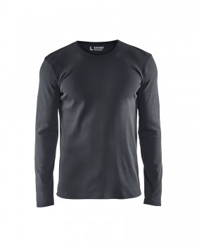 Blakl�der 3314 Shirts Langarm grau