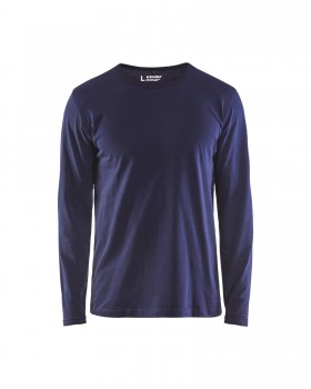 Blakl�der 3500 Shirts Langarm blau