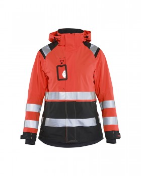 Blakl�der 4904 Hi-Vis Jacken neon-rot