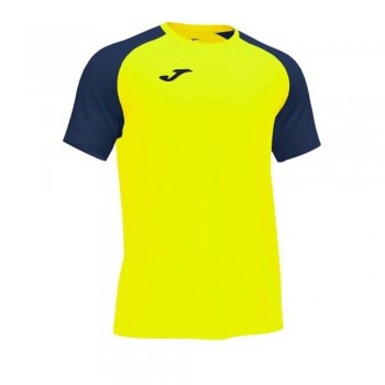 Joma ACADEMY IV SHORT SLEEVE T-SHIR T-SHIRT gelb