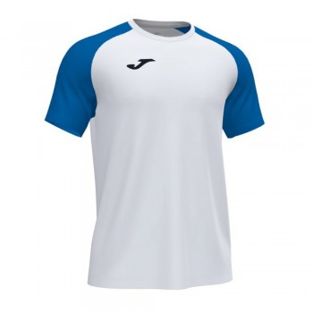 Joma ACADEMY IV SHORT SLEEVE T-SHIR T-SHIRT weiss