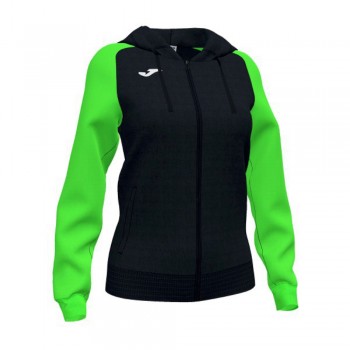 Joma ACADEMY IV ZIP-UP HOODIE BLACK KAPUZENJACKE schwarz
