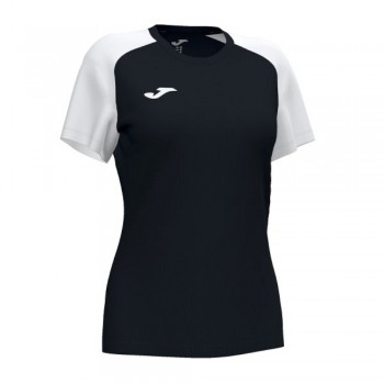 Joma ACADEMY IV SHORT SLEEVE T-SHIR T-SHIRT schwarz