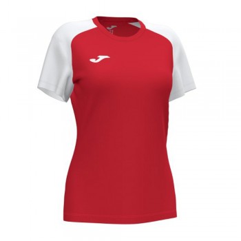 Joma ACADEMY IV SHORT SLEEVE T-SHIR T-SHIRT rot