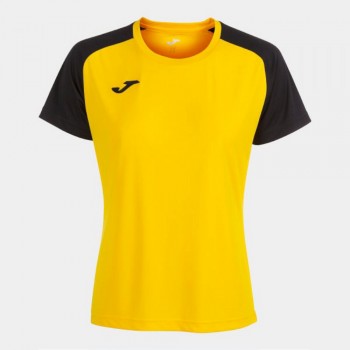 Joma ACADEMY IV SHORT SLEEVE T-SHIR T-SHIRT gelb