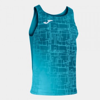 Joma ELITE VIII TANK TOP TURQUOISE TANKTOP blau