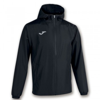 Joma ELITE VIII RAINCOAT BLACK REGENJACKE schwarz