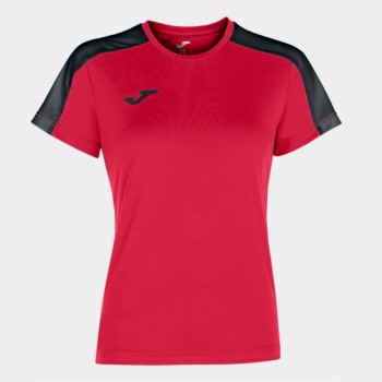 Joma ACADEMY SHORT SLEEVE T-SHIRT RED BLACK T-SHIRT rot