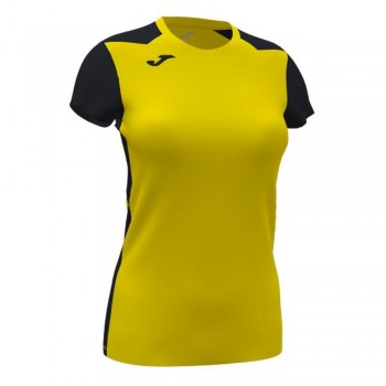 Joma RECORD II SHORT SLEEVE T-SHIRT T-SHIRT gelb