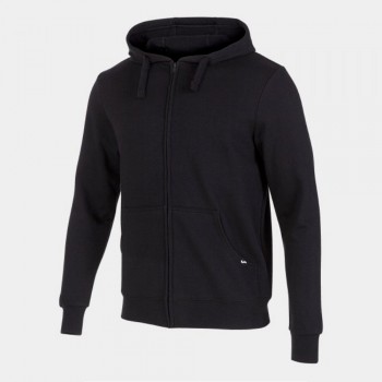 Joma JUNGLE ZIP-UP HOODIE BLACK HOODIE schwarz