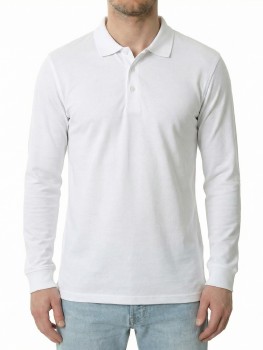 ID IDENTITY 0544 Poloshirts weiss