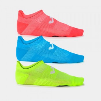 Joma RUNNING NIGHT SOCKS FLUOR CORAAL FLUOR SOCKEN pink
