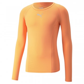 Puma 655920 LONGSLEEVE neon-gelb