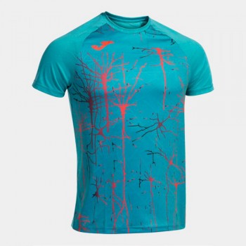 Joma ELITE IX SHORT SLEEVE T-SHIRT T-Shirts blau