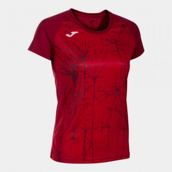 Joma ELITE IX SHORT SLEEVE T-SHIRT T-Shirts rot