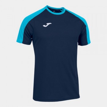 Joma ECO CHAMPIONSHIP SHORT SLEEVE T-Shirts blau
