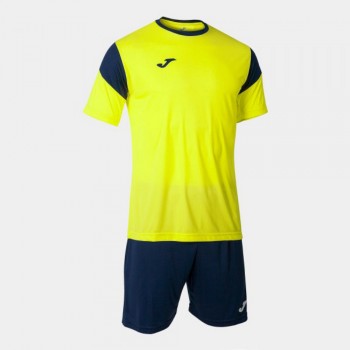 Joma PHOENIX SET FLUOR YELLOW NAVY TRIKOT-SET gelb