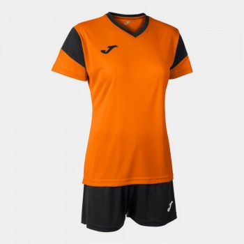 Joma PHOENIX SET ORANGE BLACK TRIKOT-SET orange