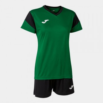 Joma PHOENIX SET GREEN BLACK TRIKOT-SET gr�n