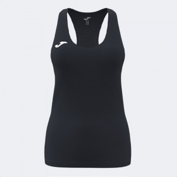 Joma SIENA II TANK TOP BLACK TANKTOP schwarz