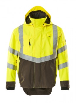 MASCOT 15501 HARD SHELL JACKEN neon-gelb