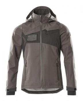MASCOT 18301 HARD SHELL JACKEN grau