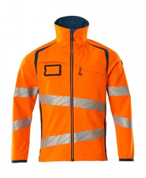 MASCOT 19002 SOFT SHELL JACKEN neon-orange