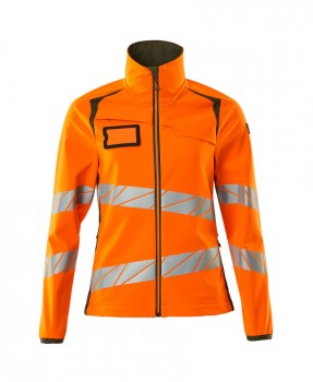 MASCOT 19012 SOFT SHELL JACKEN neon-orange