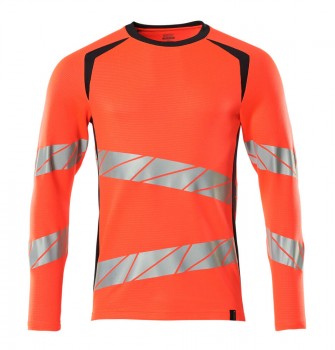 MASCOT 19081 LANGARM T-SHIRTS neon-rot