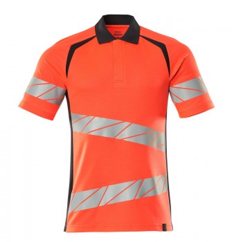 MASCOT 19083 KURZARM POLO-SHIRTS neon-rot