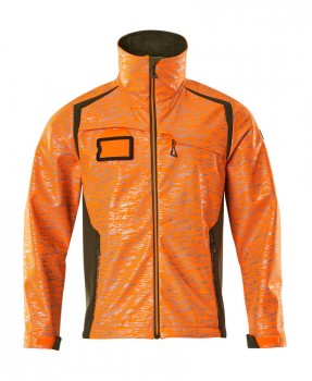 MASCOT 19202 SOFT SHELL JACKEN neon-orange