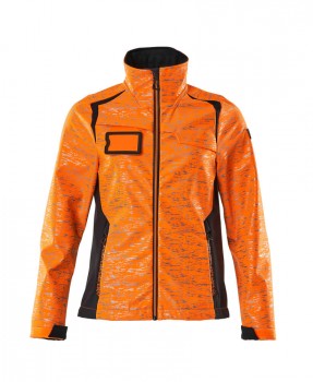 MASCOT 19212 SOFT SHELL JACKEN neon-orange