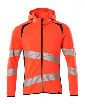 MASCOT 19284 KAPUZENPULLOVER neon-rot