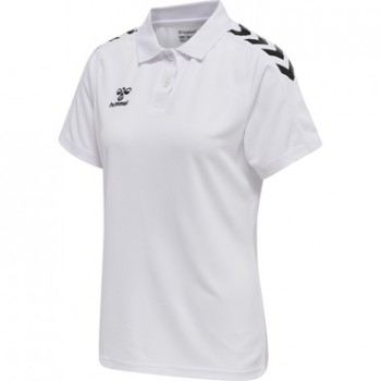 HUMMEL HMLCORE XK FUNCTIONAL POLO DAMEN POLO SHIRT weiss