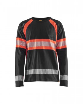 Blakl�der 3510 Hi-Vis Shirts schwarz