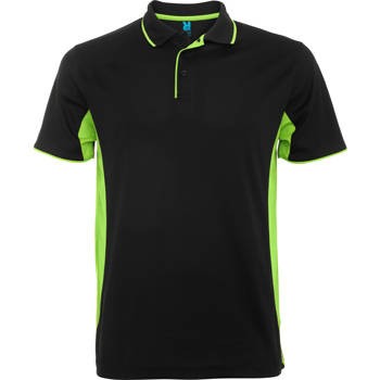 Roly PO0421 POLOSHIRT schwarz