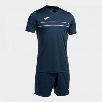 Joma VICTORY SET NAVY WHITE TRIKOTSET navy