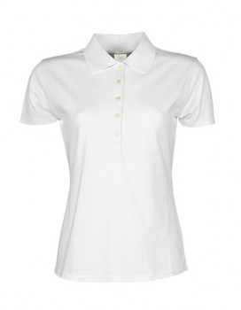 TEE JAYS WOMEN�S LUXURY STRETCH POLO POLOS pink