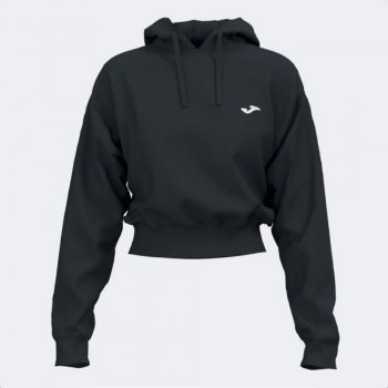 Joma STEP HOODIE BLACK SWEATSHIRT schwarz