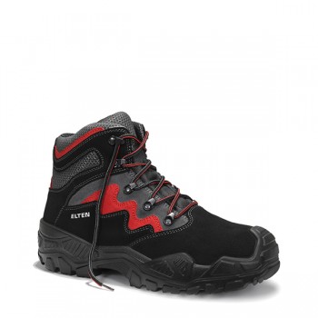 ELTEN MICK BLACK-RED MID ESD S3S SICHERHEITSSCHN�RSTIEFEL diverse